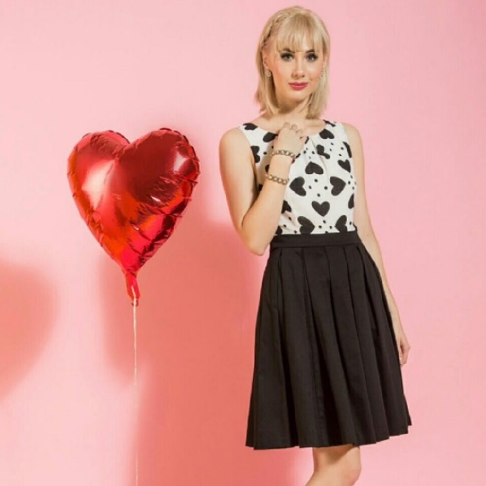 ModCloth Sweetheart Dress sz L